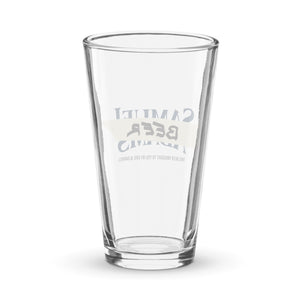 "Greeked" Beer Glass - The Boston
