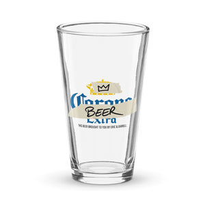 "Greeked" Beer Glass - The Crown